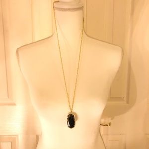 Kendra Scott Rae 32” pyrite necklace